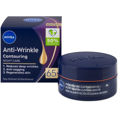 Nivea no�n� kr�m pro zlep�en� kontur 65+ 50ml Nivea no�n� kr�m pro zlep�en� kontur 65+ 50ml